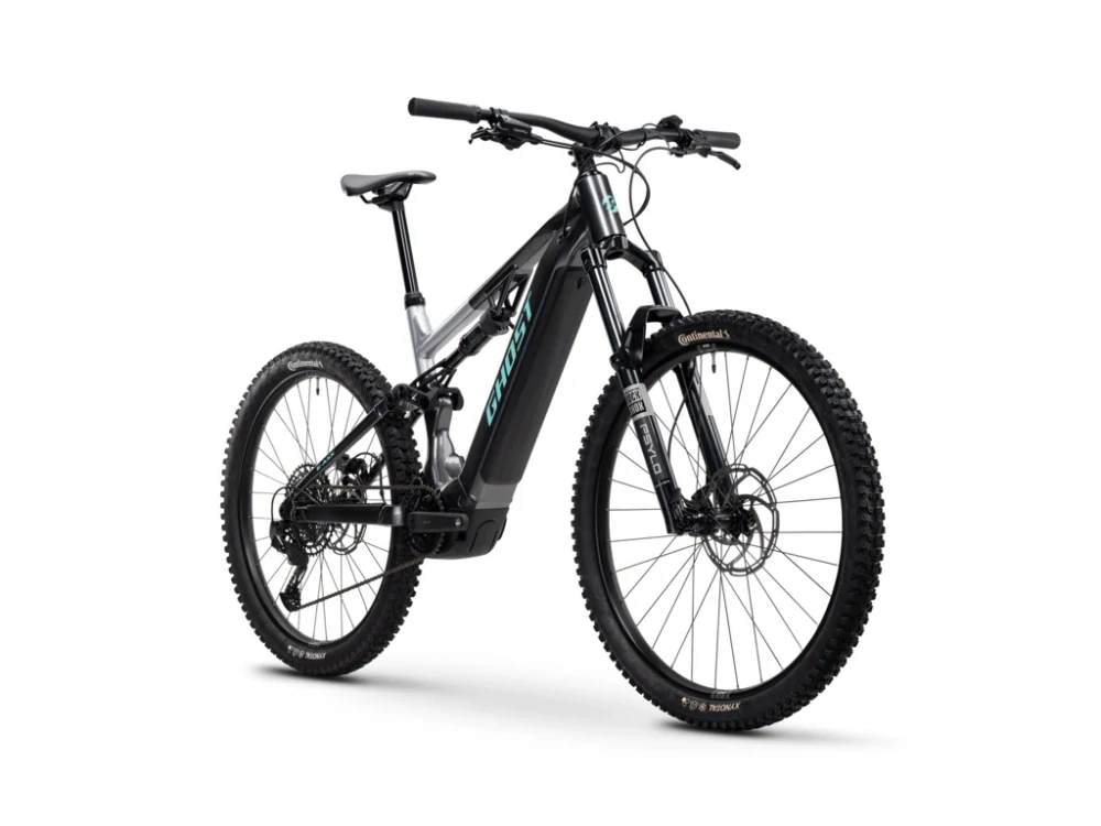 Elektrobicykel GHOST E-ASX Universal Blazing Black/Misty Grey