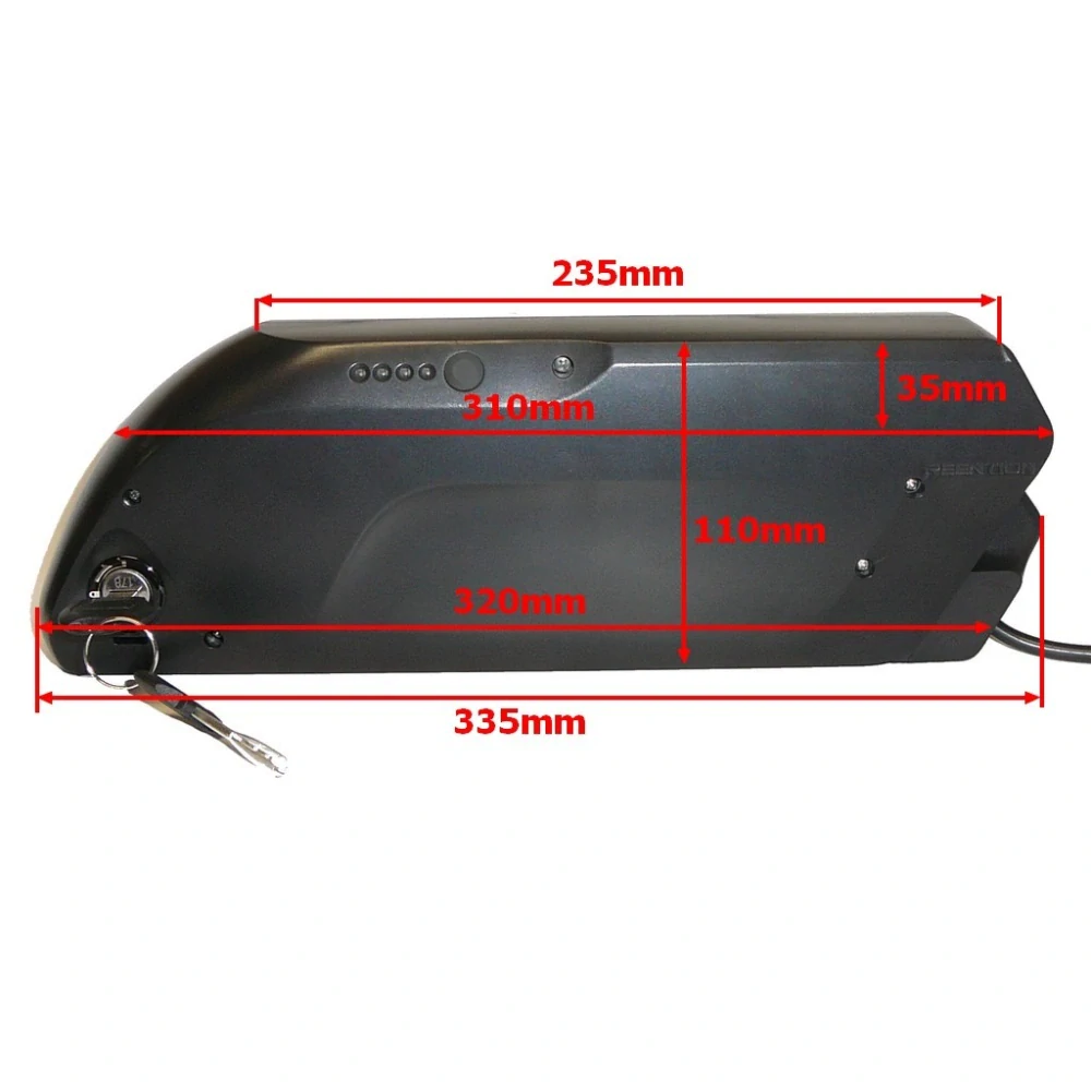 Batéria rámova Li-ion LG 36V / 14,5 Ah(522Wh) Shark