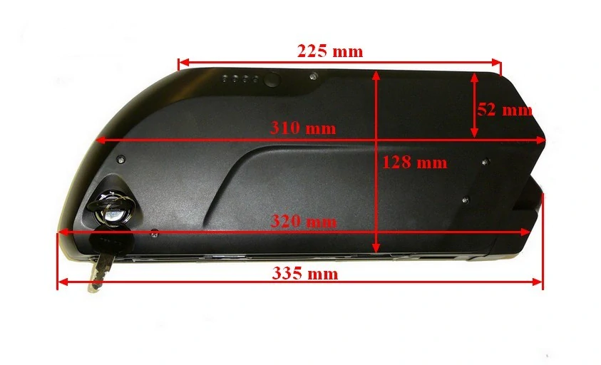 Batéria rámova Li-ion 48V / 17,5 Ah LG Shark