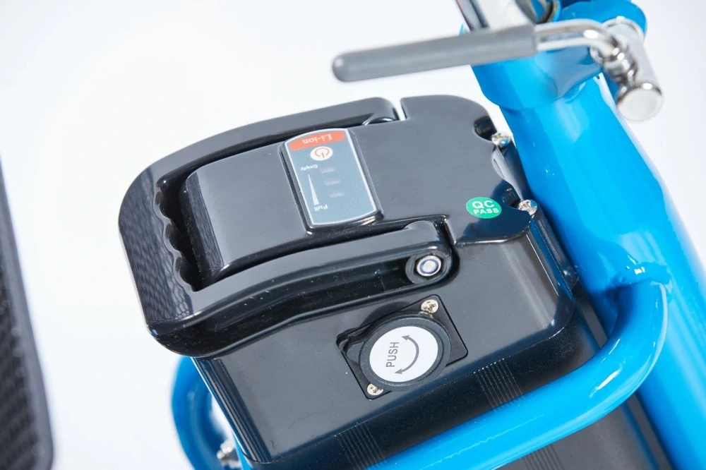 Elektrobicykel Spirit SHOPPING 2, trojkolka, modrá