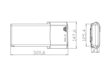 Akumulátor Li-ion 36V . 11,6Ah / LG, N4 - nosičová